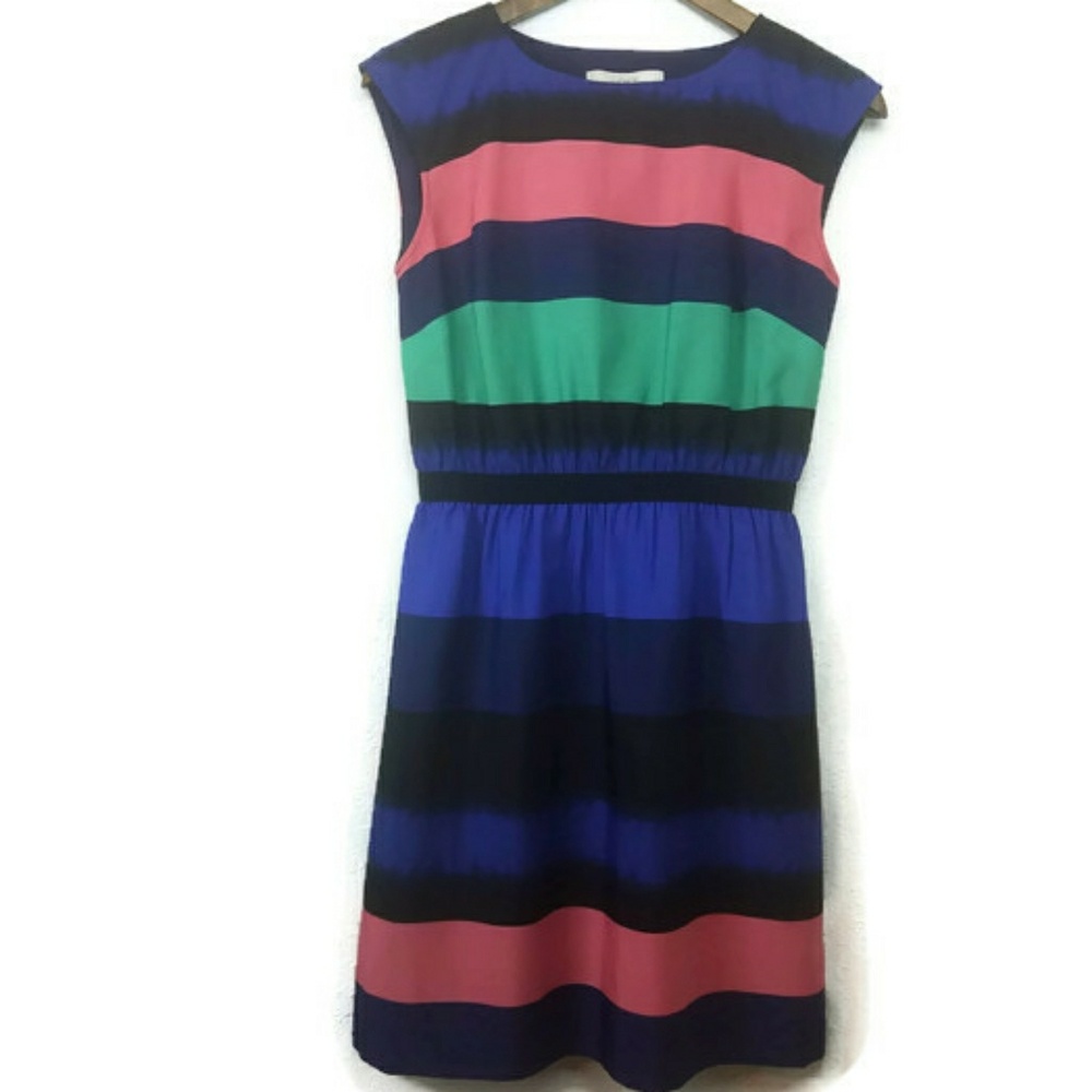Ann Taylor Loft Colorblock dress Sz. XS